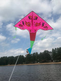 Pink-Fish Delta Dragon häntällä useissa iloisissa väreissä - Exclusive Dragon osoitteesta www.Drake.nu