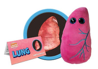 Lunga Av Giant Microbes Gossedjur förstorade 1000-tals gånger