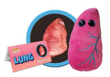 Lunga Av Giant Microbes Gossedjur förstorade 1000-tals gånger