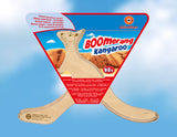 Kangaroo Boomerang suomalaista vaneria - Valmistettu Saksassa