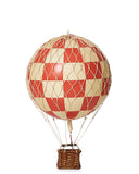 Travels Light luftballong 30x18 cm rutig röd