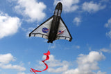 NASA:n avaruussukkula 3D Dragonissa American Wind n Sunilta.