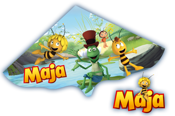 Gamal Biene Maja Drake / Leija / Kinderdrachen, Urheilulelut Disney Drake - Studio 100 Animation ™ Studio 100