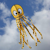 Jättiläinen mustekala (Kraki) iso keltainen