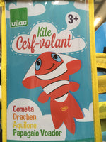Guldfisk drake / Cerf-volant poisson Rouge / Goldfish Kite Red (REA 35%)