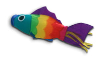 Sateenkaarikala Belgian Didakitesilta / Tuulisukka / Tuulisukka / Tuulipussi - Fish Wind Sack - WAVE - Vindstrut / Vindkon / Vindsocka