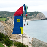 Väderkvarn PICCOLO BLUE (Wind Mill / Windtat)