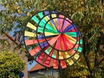 Wind spinning Rainbow triple 104x37x18