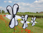 Tuulipyörä Seagull Large Windbreaker / Wind Spinner - Elliot, Möwe, Windspiel, 43 x 38cm, KORKEUS 70cm Spinaker