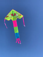 Vihreä delta-lohikäärme, jossa kaneja ja kanoja, joissa on häntä useissa väreissä - Exclusive Dragon osoitteesta www.Drake.nu