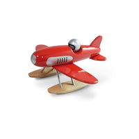 Rött Vattenflygplan i trä från Vilac (Made in France) / Hydravion Rouge