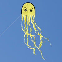 Uusi Little Octopus Yellow 160 cm häntää Dragon / Kite
