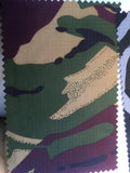 Ripstop Polyester Camouflage vihreä