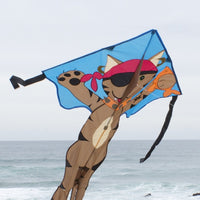 Piratkatten Blackpaw drake / kite från Premier Kites i USA