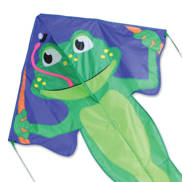 Hungry Green Frog Dragon - Suuri EASY FLYER Premier Kite USA:lta (ALE 30%)