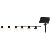 Solar Light Chain Globus - Sex stora lampor