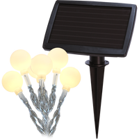 Solar Light Chain Globini - Monet pienet lamput