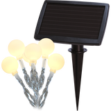 Solar Light Chain Globini - Monet pienet lamput