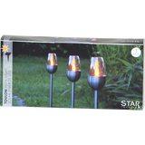 Solar Bollard 3 Pack Toulon