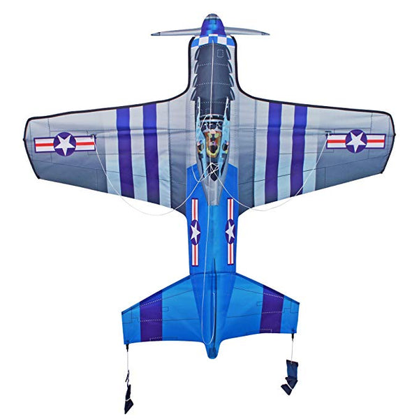 P51 Aircraft Drake RareAir X-Kitesilta Yhdysvalloissa