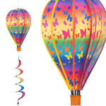 Butterfly ilmapallospiraali - riippuva tuulipeli - Saturn Balloon spiraali 28x43cm
