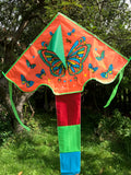 Oranssi-Butterfly Delta Dragon häntällä useissa iloisissa väreissä - Exclusive Dragon osoitteesta www.Drake.nu
