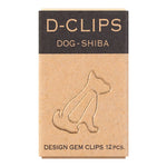 Gem som ser ut som en Shiba hund - Midori D-clip 12st