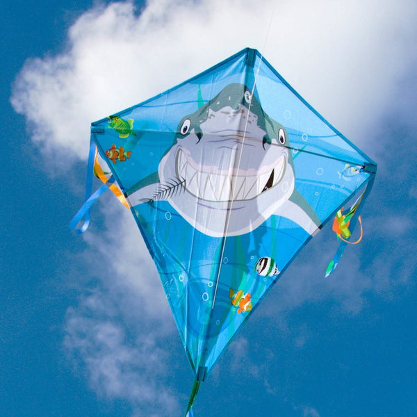 Roliga Hajen - Klassisk korsdrake från Tyska Spider Kites