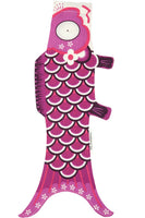 Koinobori Azuki (violetti) 45cm Japanin kalalippu / Madame Mo France (鯉 幟 / Perinteinen japanilainen tuulistrutsi / tuulisukka)