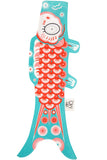 Koinobori Blue 70cm / Madame Mo France (鯉 幟 / Perinteinen japanilainen tuulistrutsi / tuulisukka)
