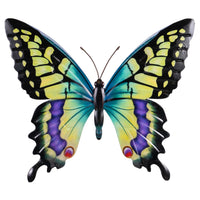Metal Wall Decoration Imaginative perhonen Swallowtail (musta-valkoinen), 35cm perhonen. Perhonen seinäkoristelu.