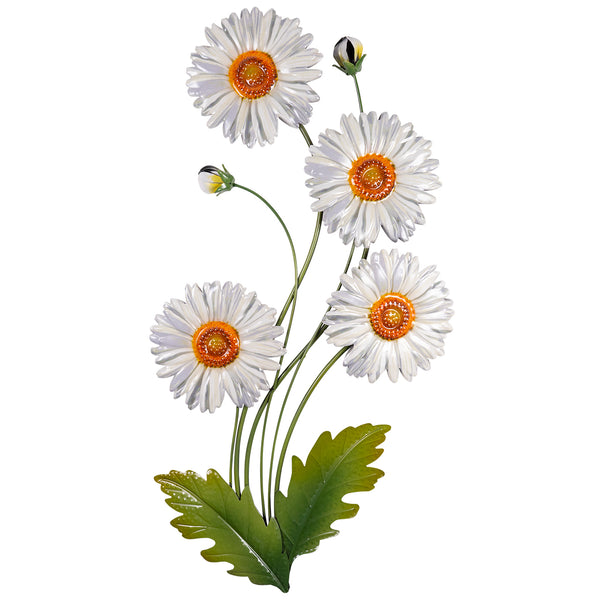 Tusensköna Daisy Metall 3Dväggdekor 71cm stor