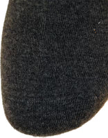 Cashmere sukka löysä joustava musta / vaaleanharmaa / tummanharmaa (tuonti)