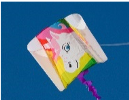 ENHÖRNING / Unicorn / Einhorn - Fickdrake från Tyska SpideKites - 76x50cm - Unicorn Kite